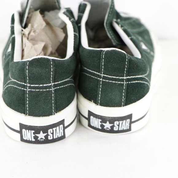 New Vintage 90s Converse One Star Suede Ox Shoes - Picture 3 of 8